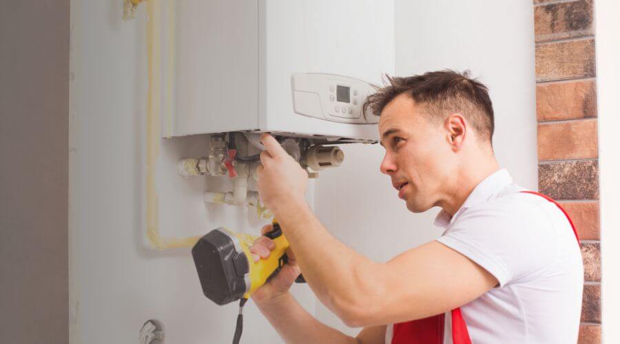 Professional water heater repair in Alverda, PA